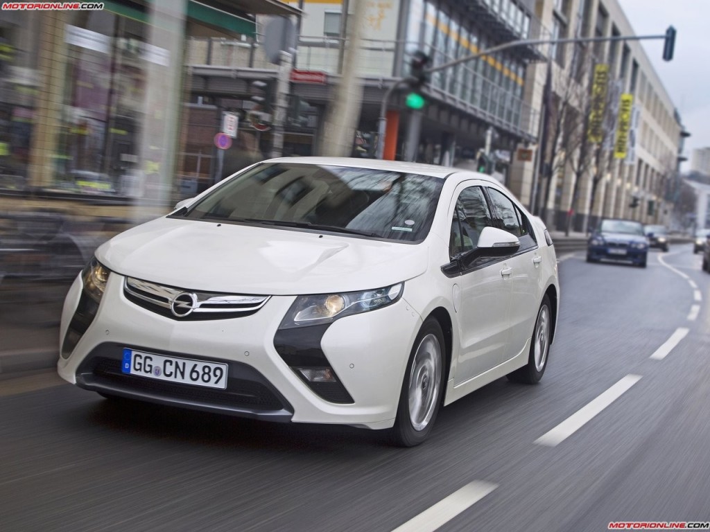 Opel Ampera è l’elettrica più venduta degli ultimi dieci mesi