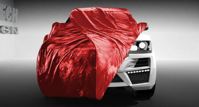 Range Rover, teaser dell’elaborazione Startech