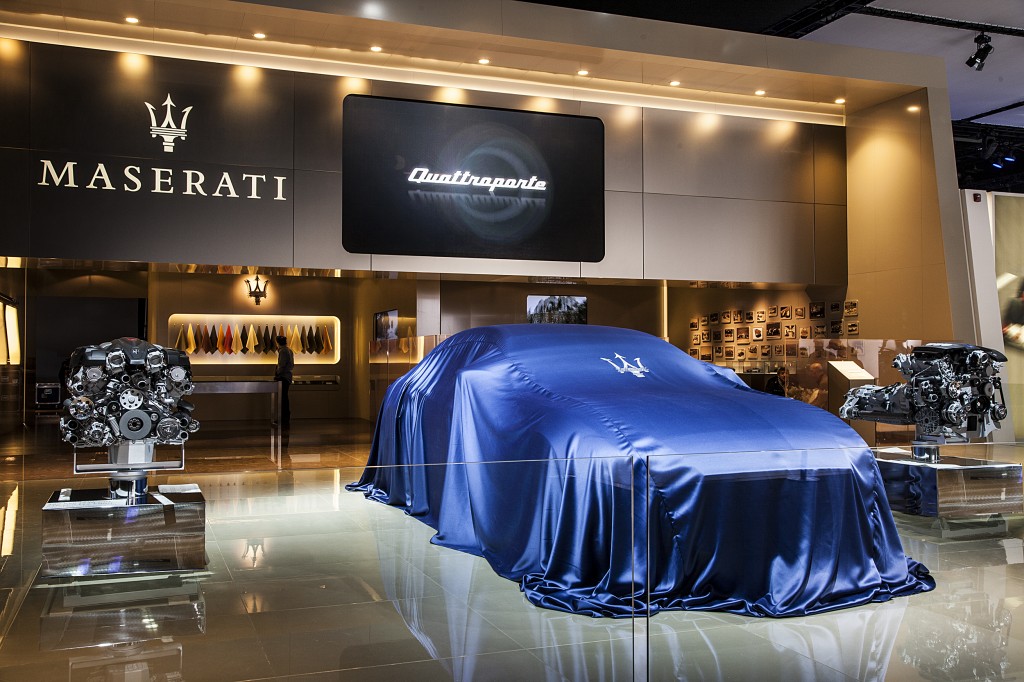 Maserati Quattroporte, tutto pronto al Salone di Detroit per l’anteprima mondiale