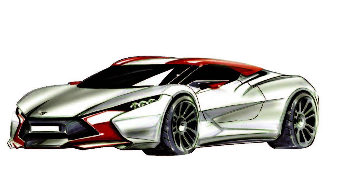 Sbarro Réact EV: un progetto scolastico al Salone di Ginevra 2013