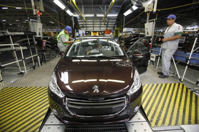 Peugeot 208, al via la produzione in Brasile