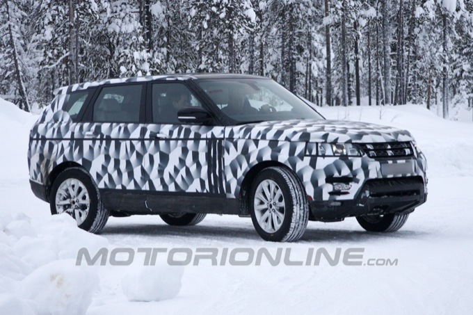 Range Rover Sport, nuova versione immortalata in un ultimo video spia