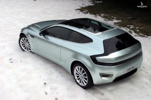 Bertone, reinterpretazione della Aston Martin Vanquish Jet 2