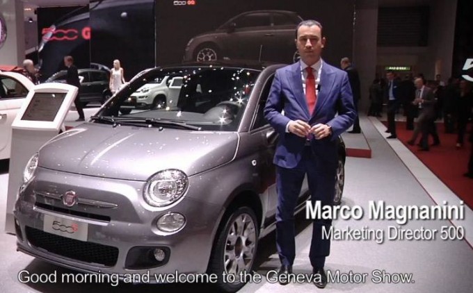 Fiat 500S, ce la presenta Marco Magnanini dal Salone di Ginevra