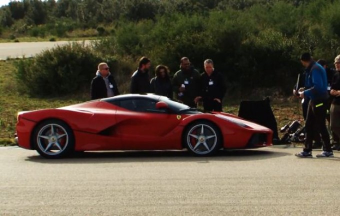 LaFerrari, il backstage del video di lancio ufficiale