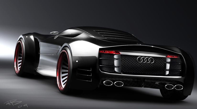 Audi R10: presentazione al Salone di Francoforte 2013