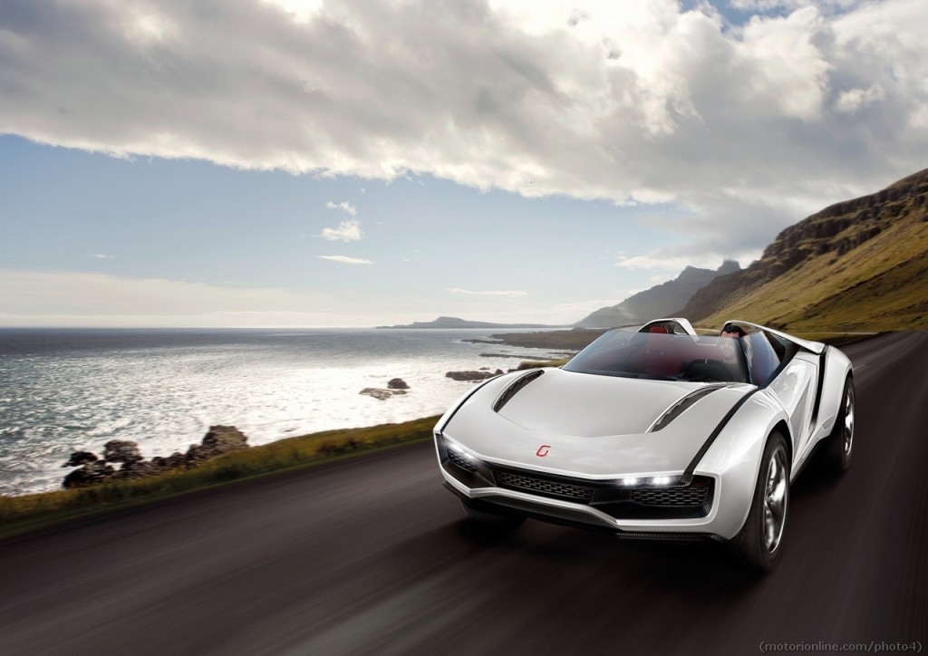 Italdesign Giugiaro Parcour Roadster, stella a cielo aperto nel cielo di Ginevra