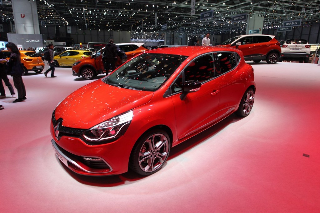 Renault Clio RS 200, foto LIVE dal Salone di Ginevra