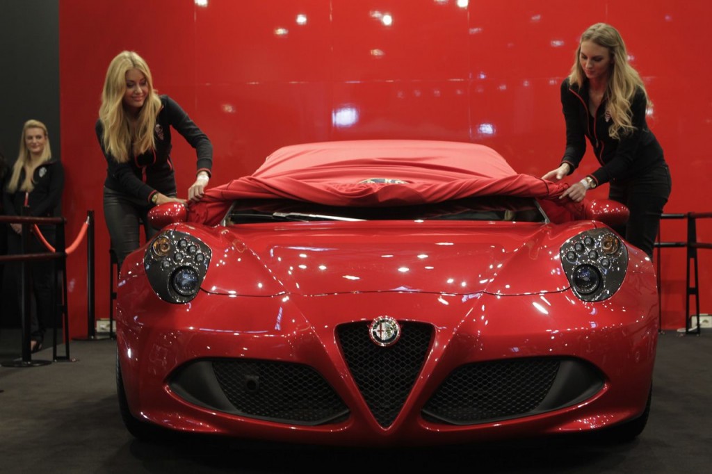 Alfa Romeo 4C, anteprima tedesca alla Techno Classica di Essen