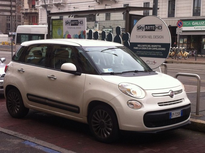 Fiat 500L al Fuorisalone 2013 ha messo in collegamento i distretti milanesi del design