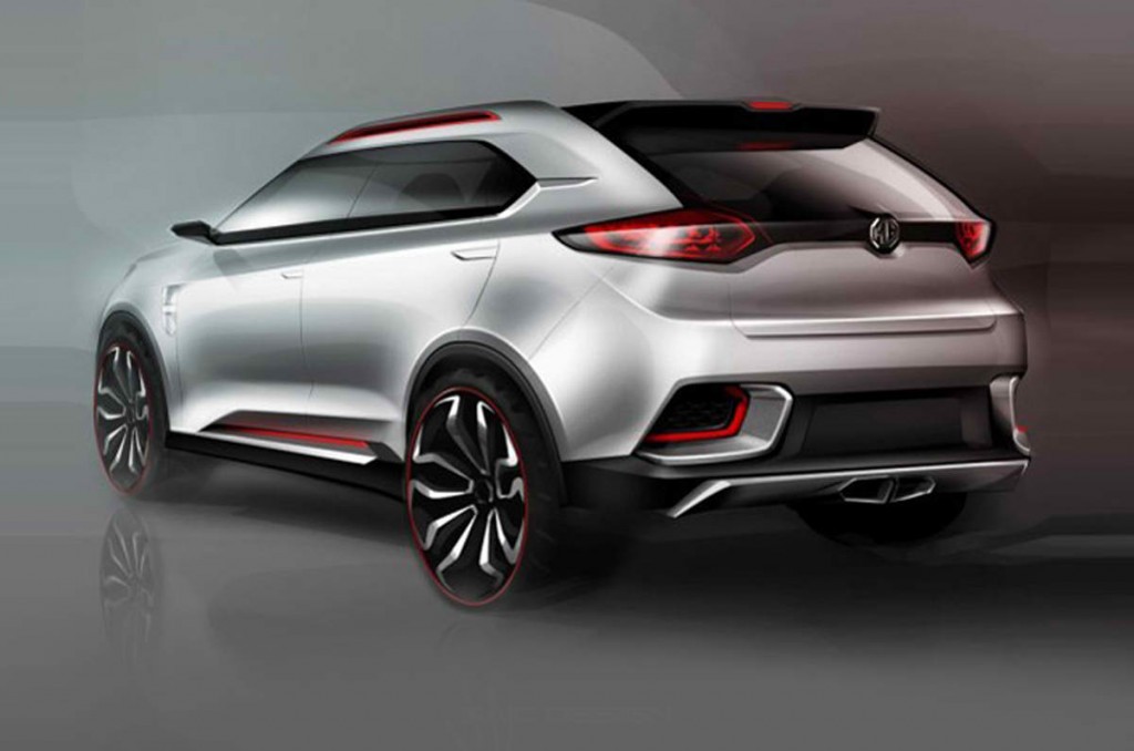 MG CS Concept: presentazione al Salone di Shanghai 2013