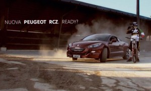 Peugeot RCZ vs Downhill, sfida spettacolare