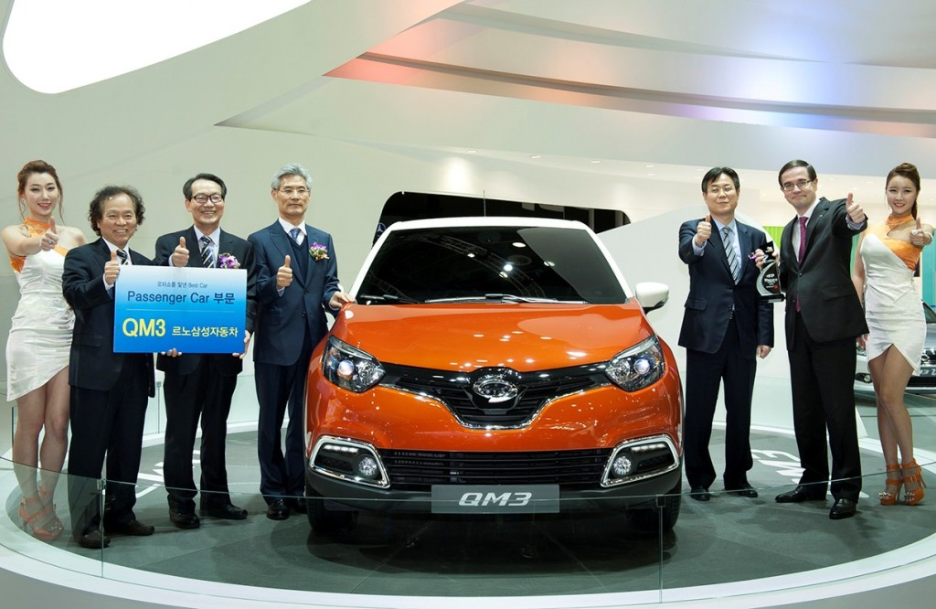 Renault Captur eletta “Best Car” del Salone di Seul