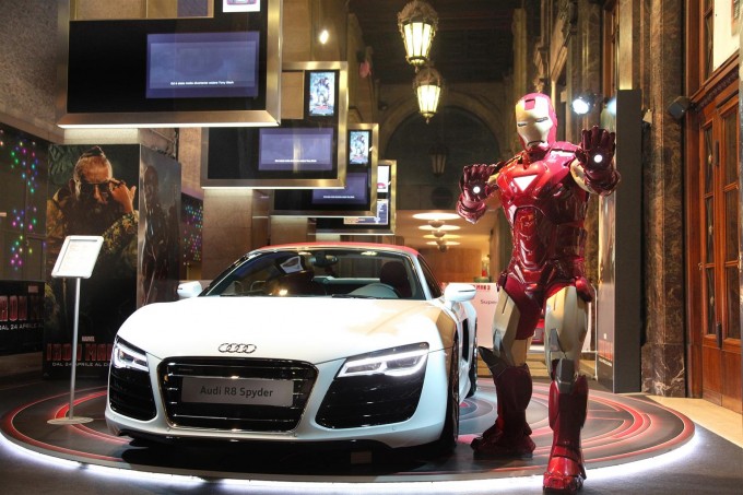 Audi R8 Spyder Iron Man 3