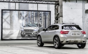 Mercedes GLA, foto ufficiali della concept car della Stella per Shanghai 2013