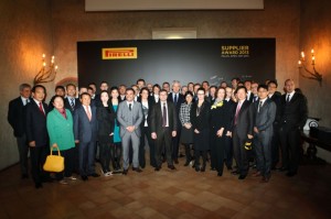 Pirelli: Premiati i nove migliori fornitori del 2012