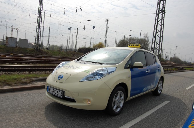 Nissan Leaf alla conquista del settore taxi