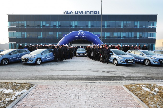 Hyundai festeggia il milione di auto prodotte in Repubblica Ceca