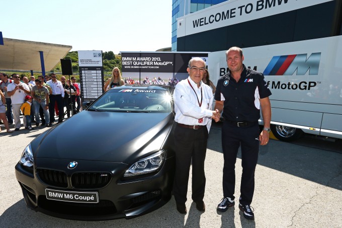 BMW M Award 2013: una M6 Coupé per il migliore in qualifica nella stagione della MotoGP