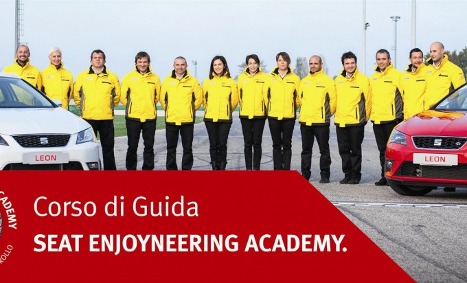 SEAT Enjoyneering Academy, corsi di guida sicura a Franciacorta