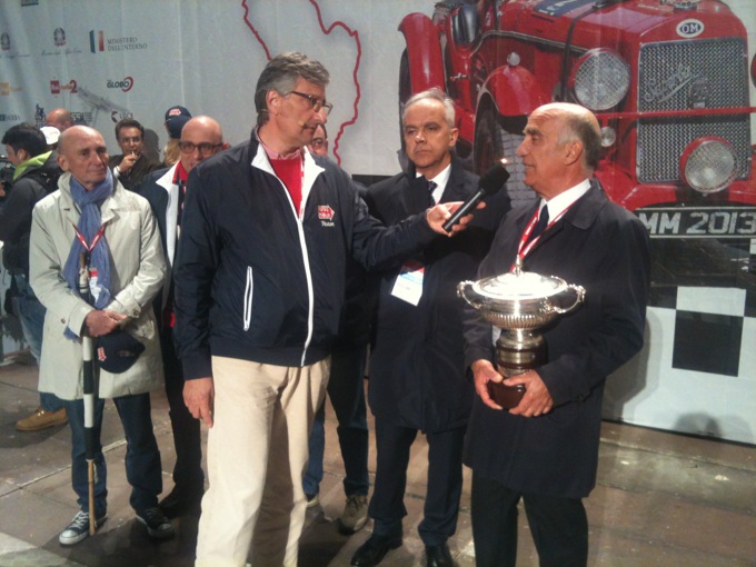 Mille Miglia premiata come la corsa di auto d’epoca più bella del mondo