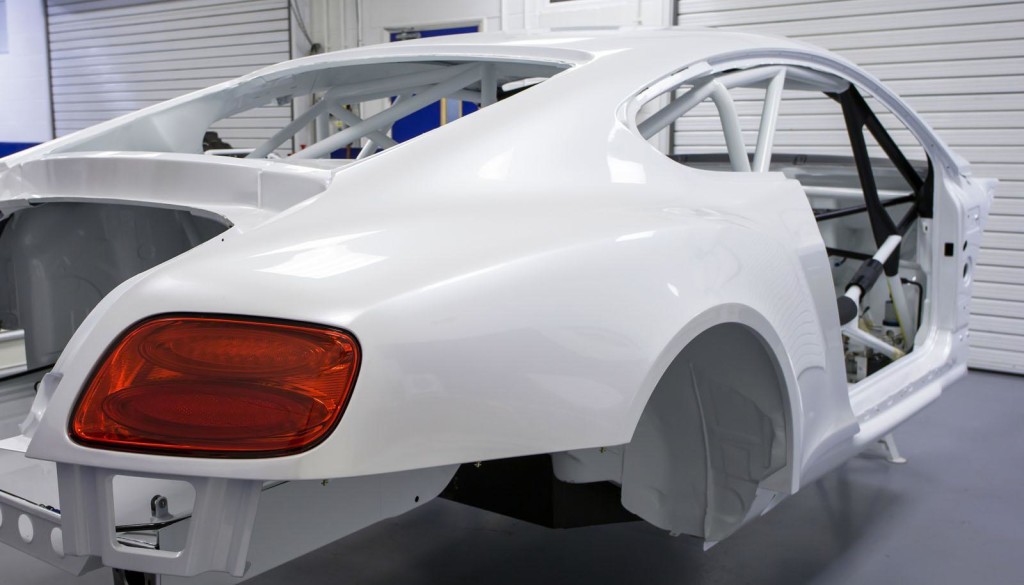 Bentley Continental, la GT3 in fase di preparazione