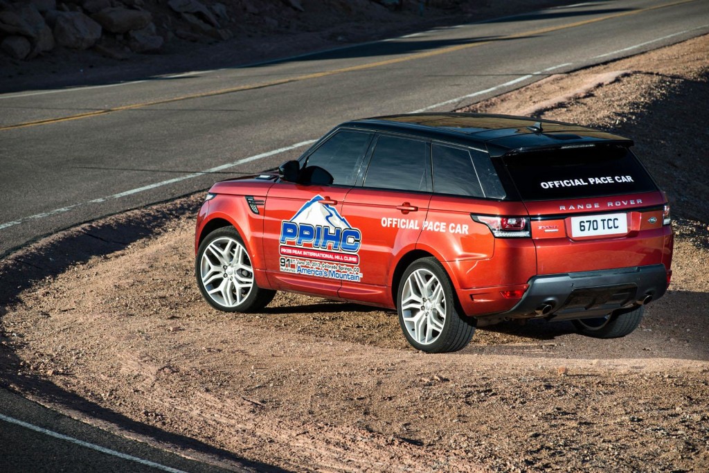 Range Rover Sport, svelata la pace car per la Pikes Peak