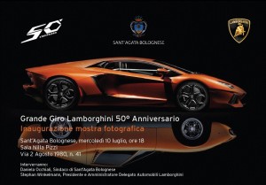 Grande Giro Lamborghini, tutte le emozioni raccolte in una mostra fotografica