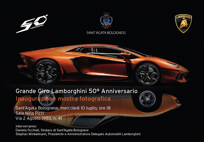 Grande Giro Lamborghini, tutte le emozioni raccolte in una mostra fotografica