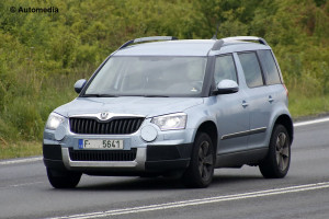 Skoda Yeti, il facelift 2014 nelle nuove foto spia