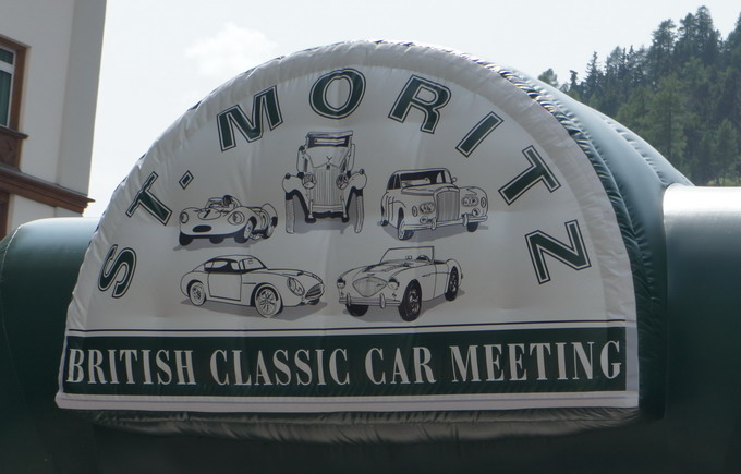 British Classic Car Meeting di St.Moritz