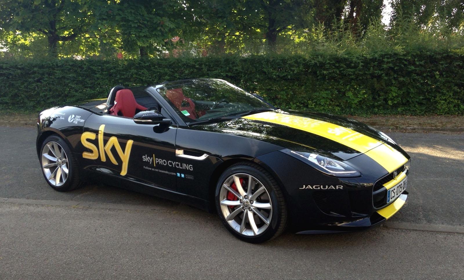 Jaguar F-Type, un esemplare personalizzato per Chris Froome