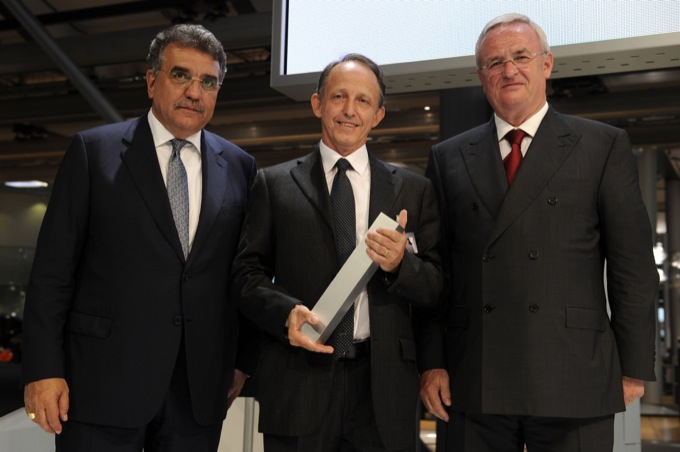 Pirelli vince il premio Volkswagen Group Award 2013 come miglior fornitore