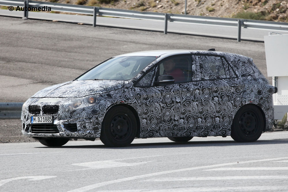 BMW Serie 1 GT e Active Tourer catturate in nuove foto spia