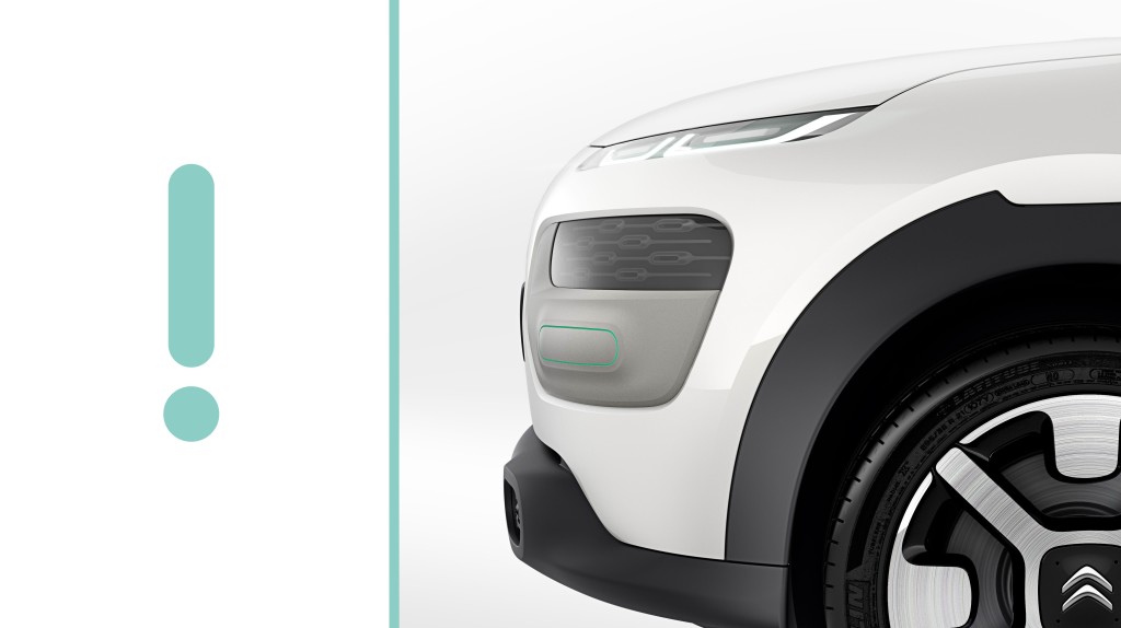 Citroen Cactus, primi teaser della nuova concept car da “toccare”