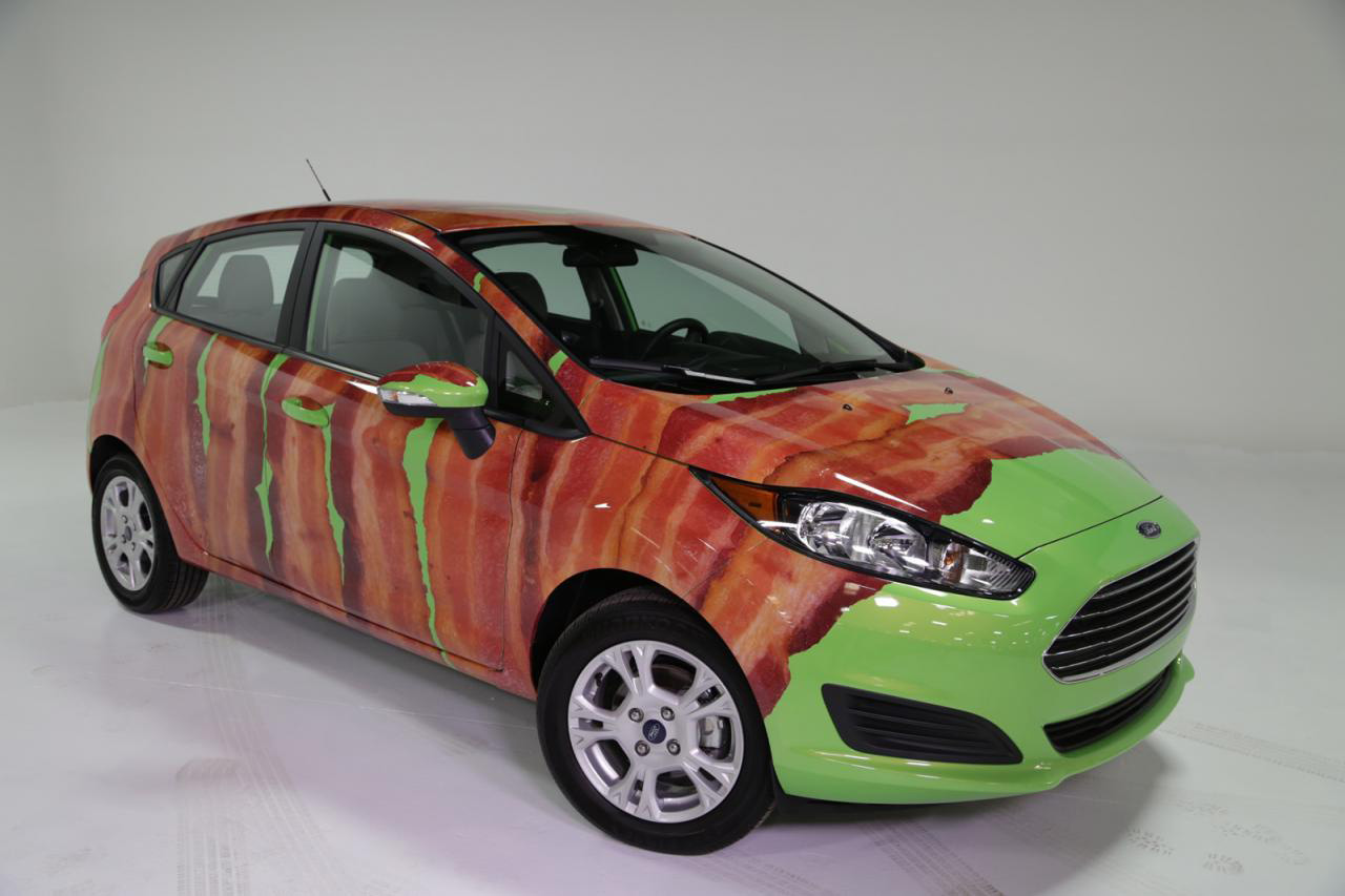 Ford Fiesta, esemplare speciale per il Bacon Day