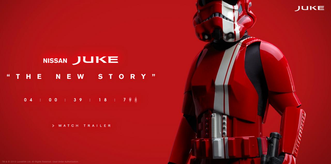 Nissan Juke, teaser della Star Wars Edition
