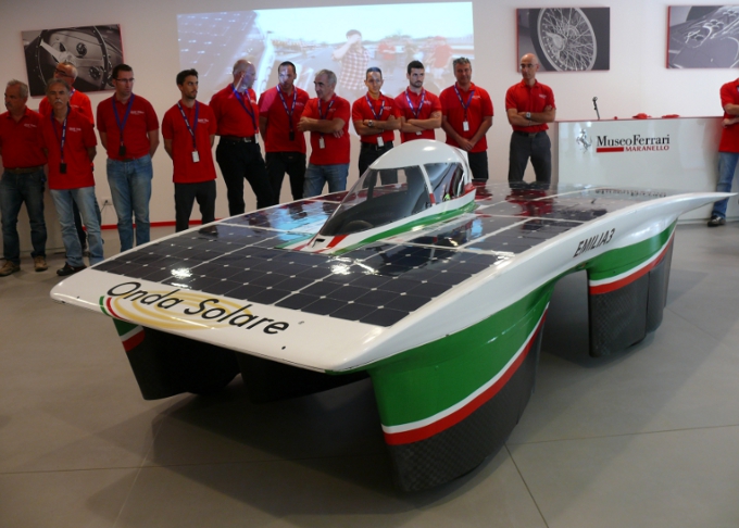 Onda Solare presentato al Museo Ferrari di Maranello
