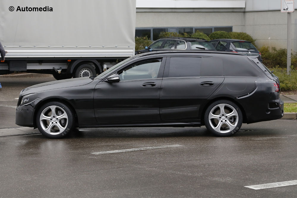 Mercedes Classe C Estate: foto spia del nuovo modello