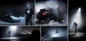 Peugeot 208 GTi sfida Jaden Leeming, campione di BMX