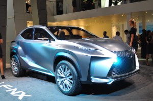Lexus LF-NX Concept: immagini LIVE dal Salone di Francoforte 2013