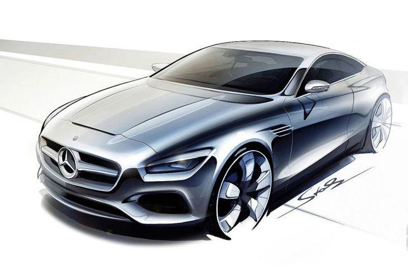 Mercedes Classe S Coupé Concept, video teaser del prototipo