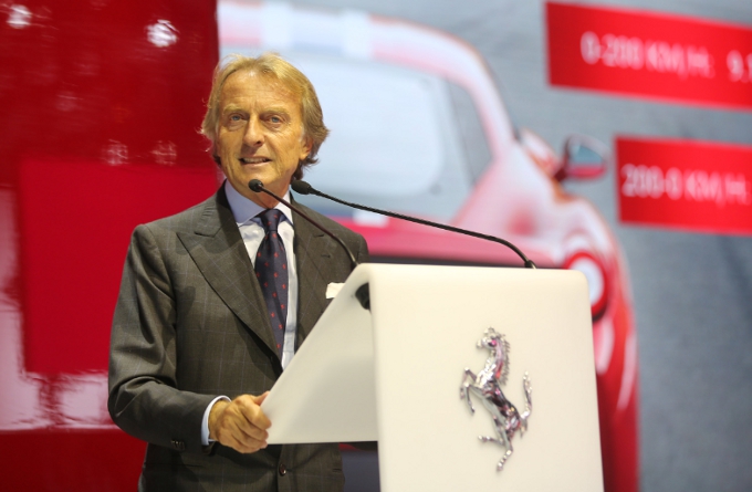 Montezemolo a Francoforte: “Investimenti per due miliardi nei prossimi cinque anni”