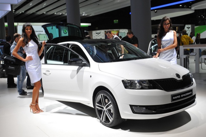 Skoda Rapid Spaceback: tutte le foto LIVE dal Salone di Francoforte 2013