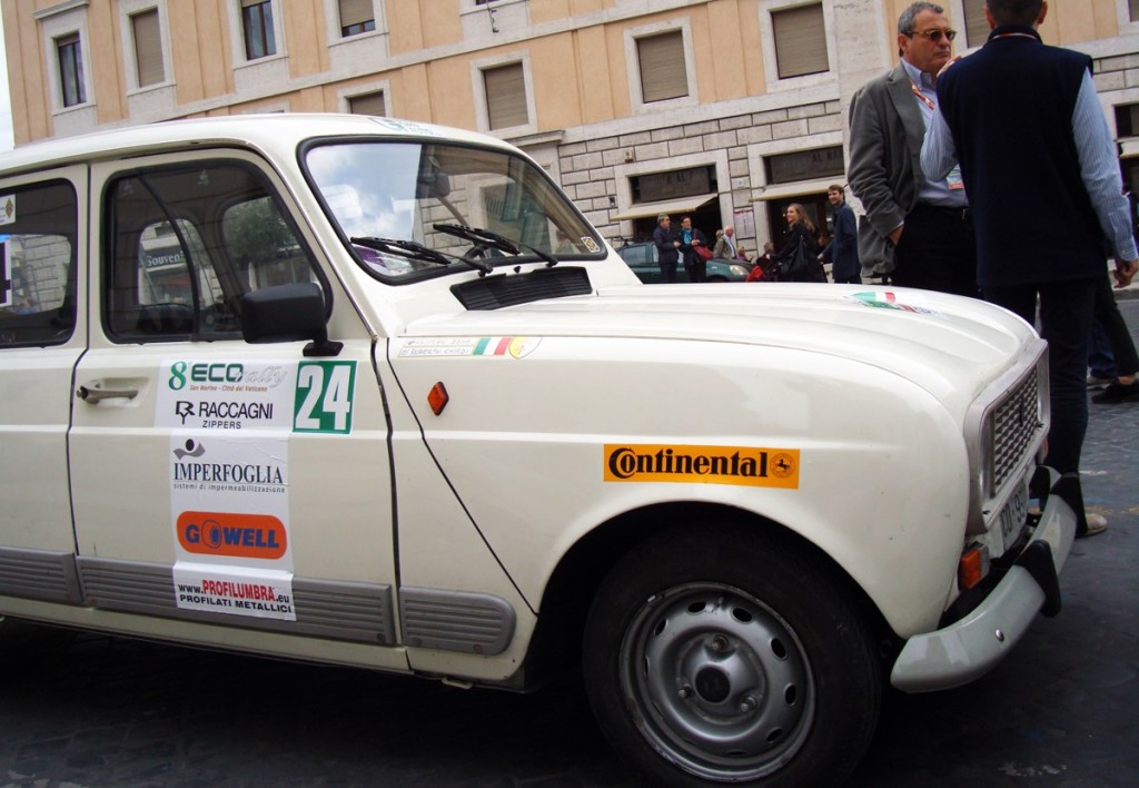 EcoRally 2013: la R4 del Papa partecipa alla gara