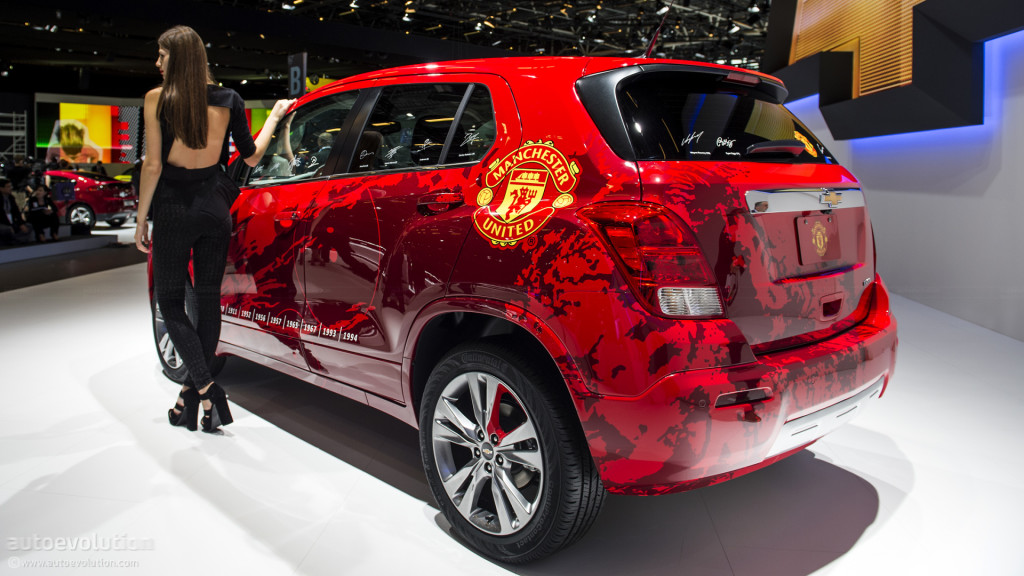 Chevrolet Trax, all’asta un esemplare del Manchester United