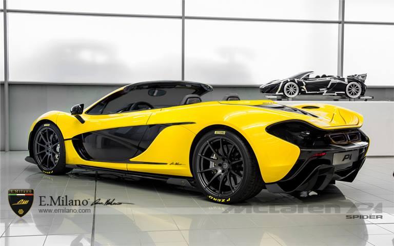McLaren P1 Spider, immaginata in versione topless