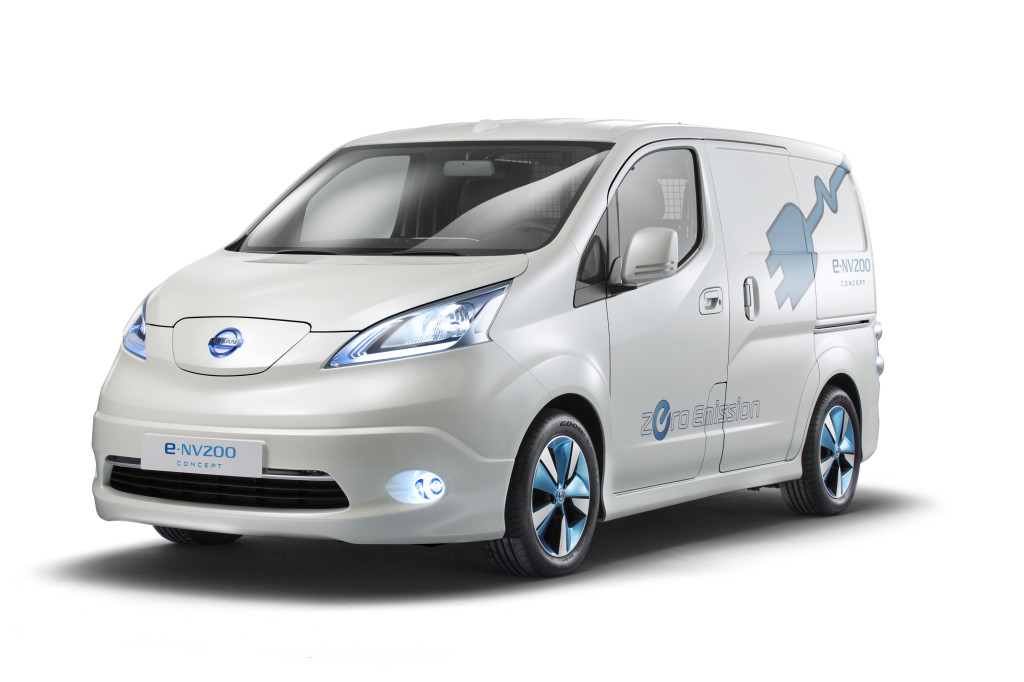 Nissan e-NV200, il nuovo veicolo commerciale elettrico sarà al Salone di Tokyo 2013