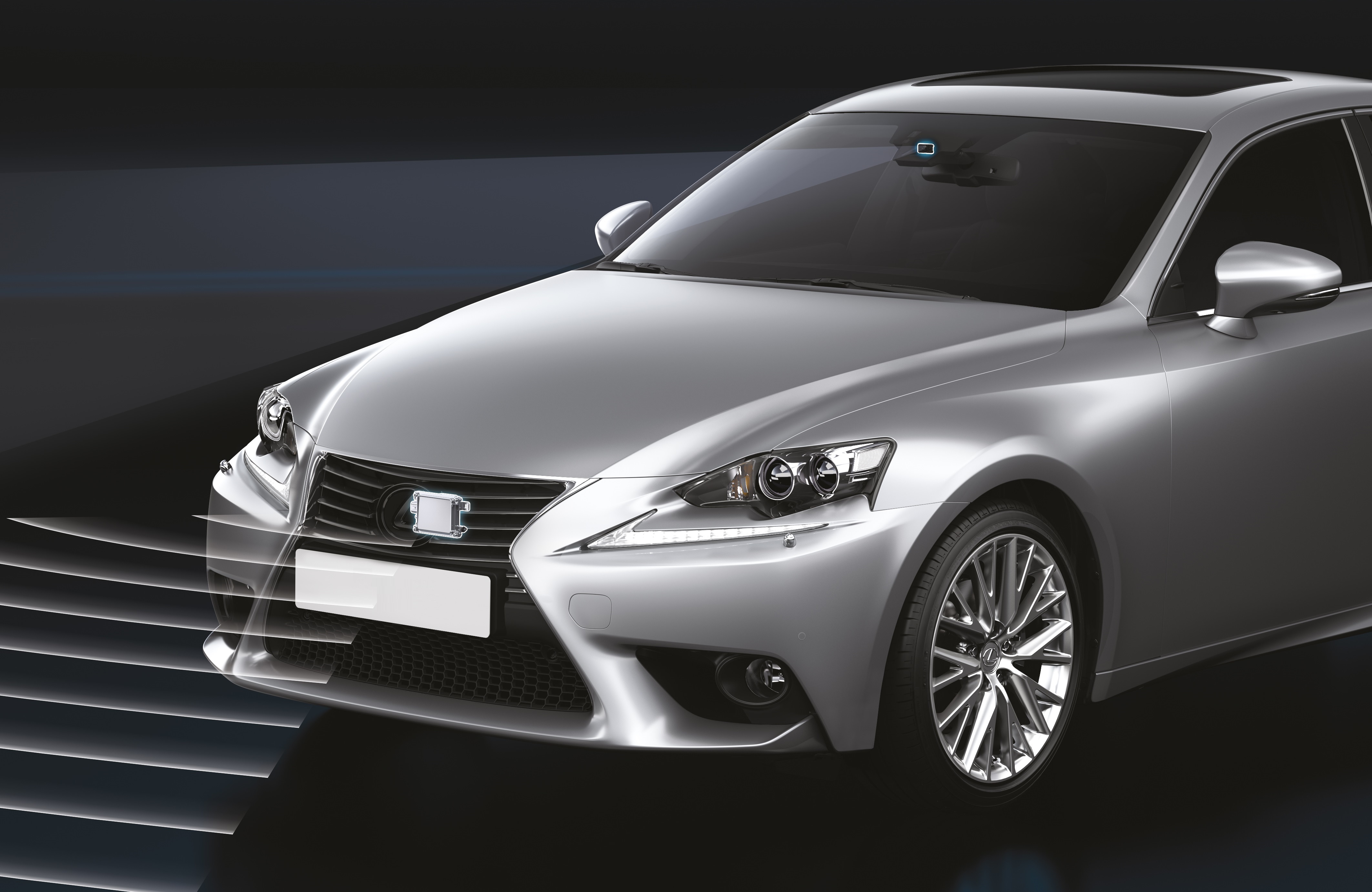 Lexus A-PCS, il miglior sistema di sicurezza attiva secondo ADAC