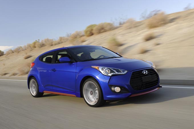 Hyundai Veloster Turbo R-Spec al Salone di Los Angeles 2013